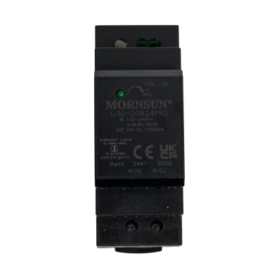 Преобразователь на DIN-рейку MORNSUN AC/DC LI30-20B24PR2 3427417