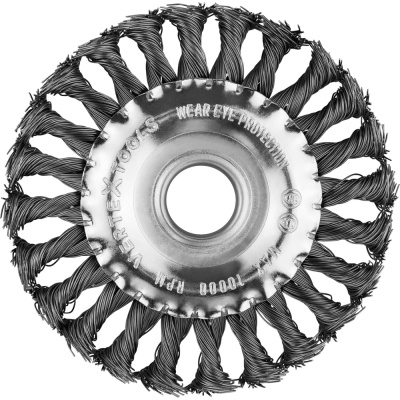 Плоская щетка для УШМ vertextools 12100-125