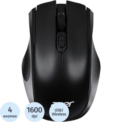 Мышь компьютерная Acer OMR030, черный
