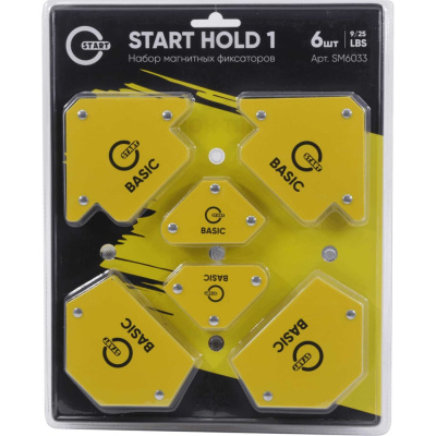 Набор магнитных фиксаторов Start HOLD 1 (6шт) 9 LBS/25 LBS