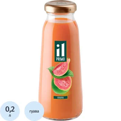 Нектар IL Primo Гуава, стекло 0,2л
