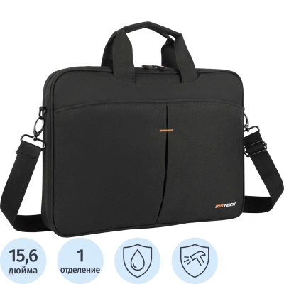 Сумка для ноутбука BigTech PM-012BK/BT-012BK черный
