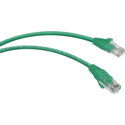 Патч-корд Cabeus PC-UTP-RJ45-Cat.6-3m-GN-LSZH U/UTP,cat.6,2xRJ45, зеленый