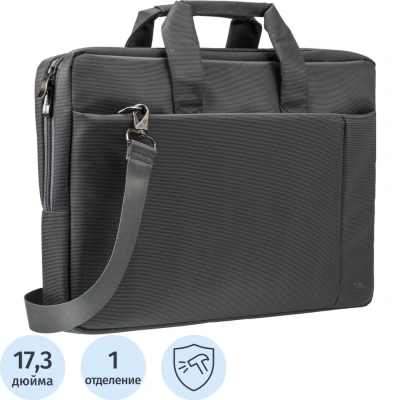 Сумка для ноутбука RIVACASE 8251 grey 17/6