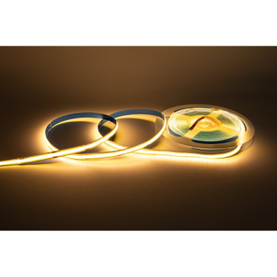 Светодиодная лента Сириус А 12В COB(320LED) IP20 8Вт 3000К 5м