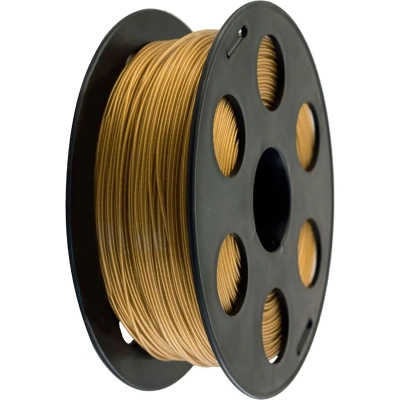 Пластик PLA BestFilament, 1.75 мм, золотистый металлик,1 кг