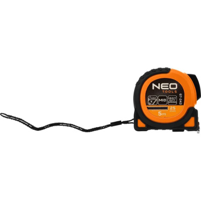 Стальная рулетка NEO Tools Super Black 67-243