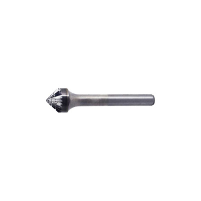 Бор-фреза UMIC VHM Форма K d3x1.5x38x3 коническая 90˚, ДЗ