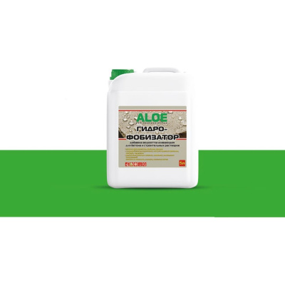 Гидрофобизатор ALOE водоотталкивающий состав 5 л