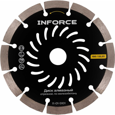 Алмазный диск по железобетону Inforce