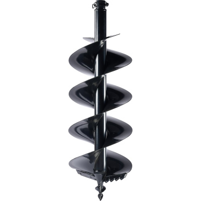 Шнек для каменистого, твердого и мерзлого грунта BURAN двухзаходный HARDDRILL 250x800 (800мм)