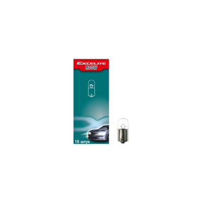 Лампа накаливания Excelite R10W ST 12V 10W BA15s упаковка 10 шт
