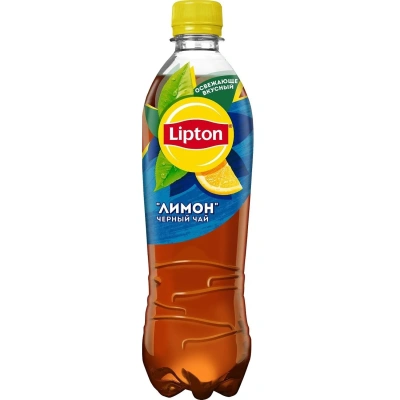 Чай холодный Lipton Лимон, черный, негаз ПЭТ 0,5л