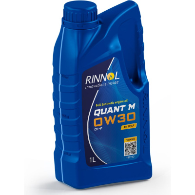 Моторное масло RINNOL QUANT M синтетическое, 0W-30, DPF, 1 л