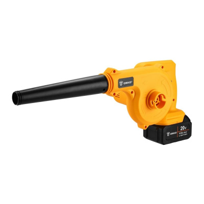 Садовая аккумуляторная воздуходувка DEKO DKBL20, 20В, 2x4.0Ач