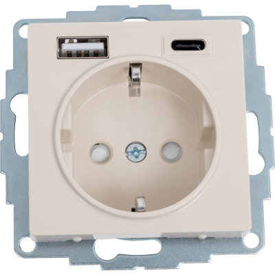 Розетка Systeme Electric ATLASDESIGN ATN000232