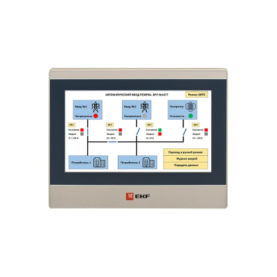 Дополнительные характеристики панели оператора EKF PRO-Screen 7E RSC-7E: Количество HW-интерфейсов USB - 2