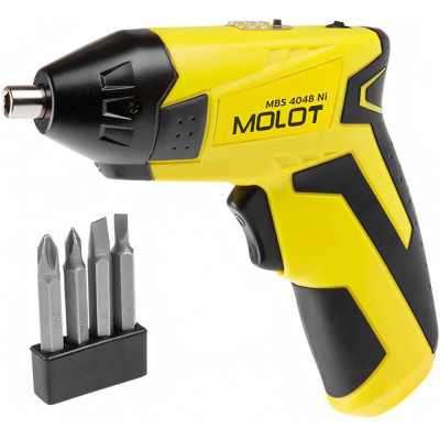 Аккумуляторная отвертка MOLOT MBS 4048 Ni