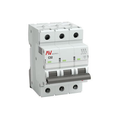 Автоматический выключатель EKF AVERES mcb6-3-32C-av