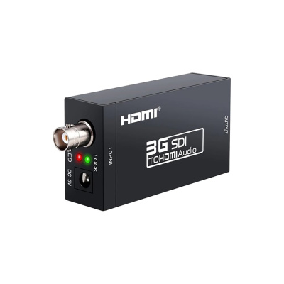 Переходник PALMEXX SDI to HDMI Convertor преобразует сигнал с профессионального оборудования формата SD-SDI