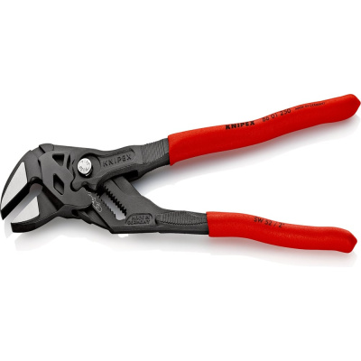 Переставные клещи KNIPEX 52 мм 2, L-250 мм, серые, 1-к ручки, подвес