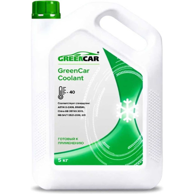 Антифриз автомобильный GreenCar Coolant G11, 5 кг GCC-022