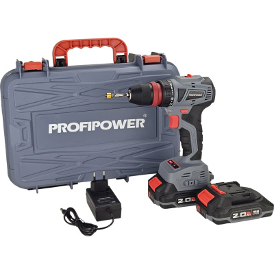 Аккумуляторный бесщеточный шуруповерт MKBL-20BM Profipower