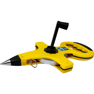 Геодезическая рулетка vertextools 30м 3030-30 - измерительный инструмент, который пригодится как в быту