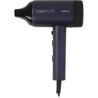 Фен SCARLETT SC-HD70I61 DC 2100 Вт, ультрамарин