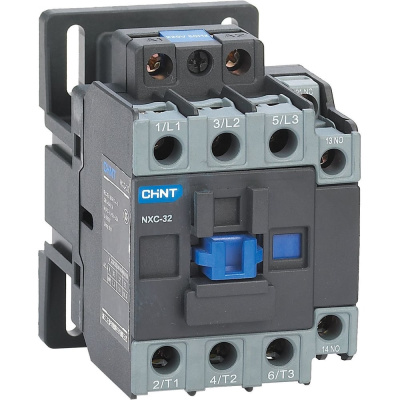 Контактор CHINT NXC-32 3P 32A AC220B (50/60Гц) 1НО+1НЗ (R)