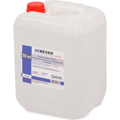 Очиститель системный SafeCut 10 кг Debever DB-B01 - водный раствор биоцидных присадок и инертных компонентов