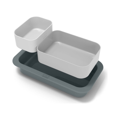 Силиконовые формы для ланч-боксов Monbento MB Silicase серые