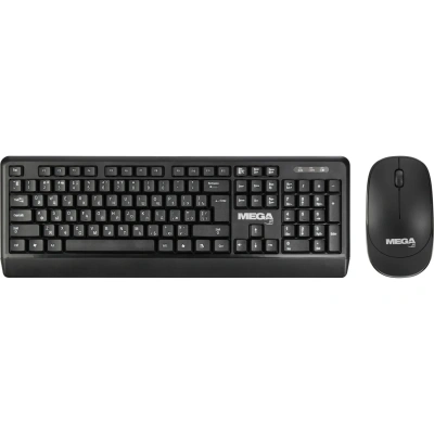 Набор клавиатура+мышь ProMega jet WKMC003 USB WLS RT/1+1 АА/dpi1200/3кн/чер