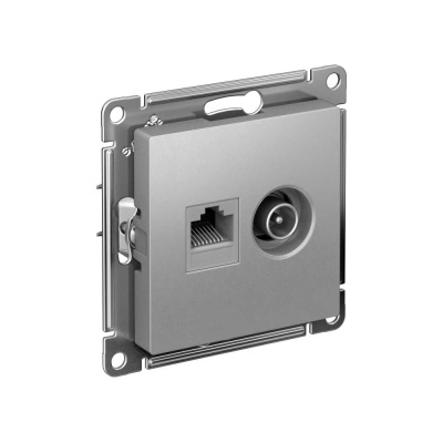 Двойная розетка Systeme Electric ATLASDESIGN ATN000389