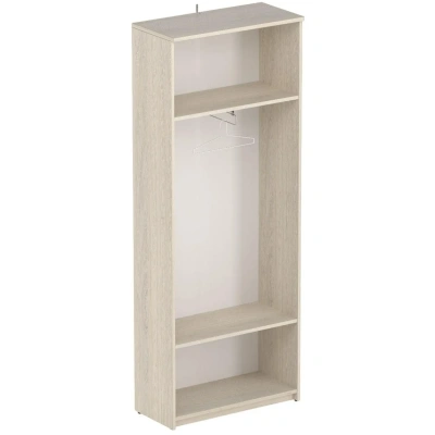 Корпус гардероба Easy One LT 22/16 768х370х1997 дуб шамони светлый