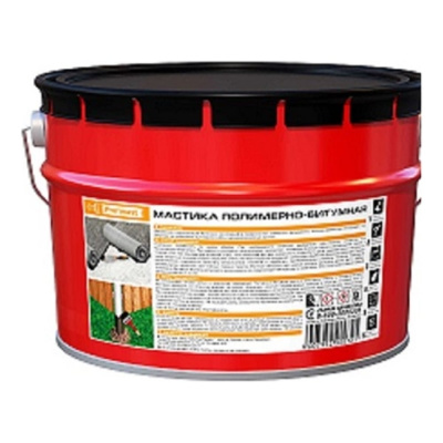 Полимерно-битумная мастика Profimast 10 л / 9 кг