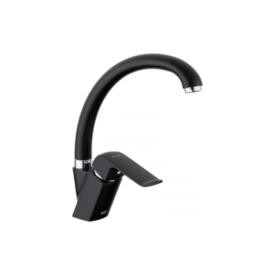Смеситель для кухни Gappo 35к G4150 боковая, черный