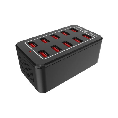 Модель: Зарядная станция PALMEXX YFY-A91 Количество портов USB: 10 Входной ток