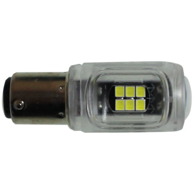 Светодиод Nord-Yada 12V BAY15D P21/5W 1157-2835-16SMD 320mA 420Lm 3.8W Strobe белый
