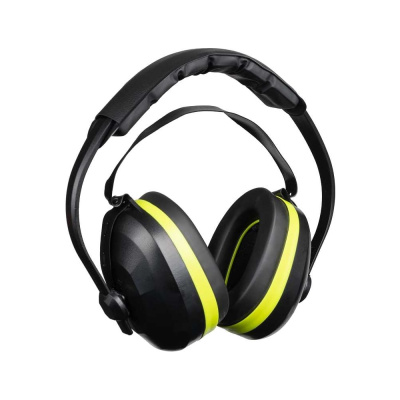 Наушники COVERGUARD MAX700 6MX7000NSI черные с желтым