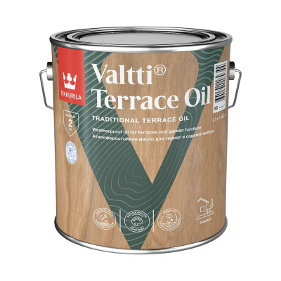 Масло для террас и садовой мебели Tikkurila VALTTI TERRACE OIL