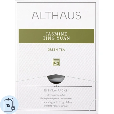 Чай Althaus Pyra Pack Jasmine Ting Yuan, 15пак/уп (TALTHL-P00007)