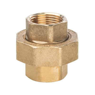 Американка прямая ViEiR 1/2 внутренняя x 1/2 внутренняя резьба, латунная HJF33