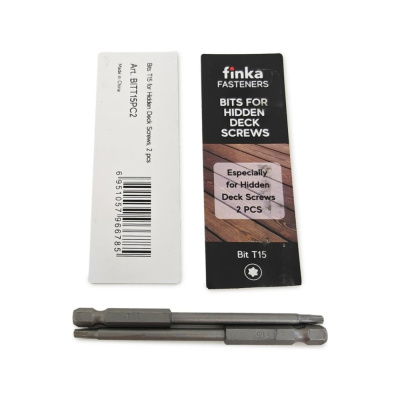 Биты Finka Hidden Deck Screws TX15