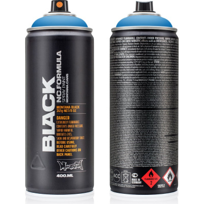 Краска MONTANA BLACK горизонт, 0.4 л 5070 BLK на основе нитрокомбинации с высоким давлением