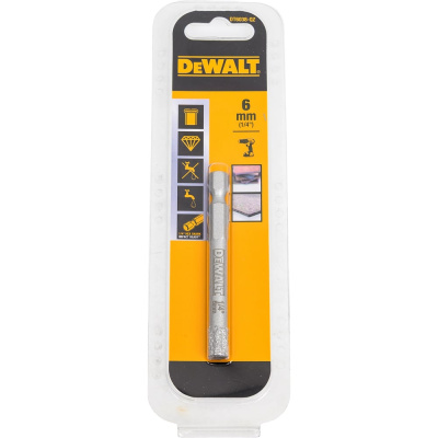 Сверло алмазное трубчатое DEWALT EXTREME, 6 мм, 1 шт