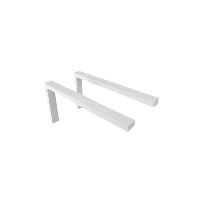Кронштейн Life Metall для полки, столешницы, 45 см, белый LM-K1.02