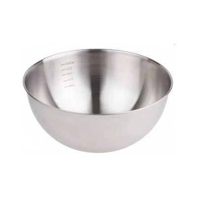 Миска PERFECTO LINEA Chef из нержавеющей стали 24.5 см с мерной шкалой