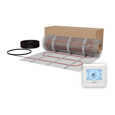 Комплект СТН Теплый пол Мат КМ Light - 1350-9,0 - E91.716W Белый