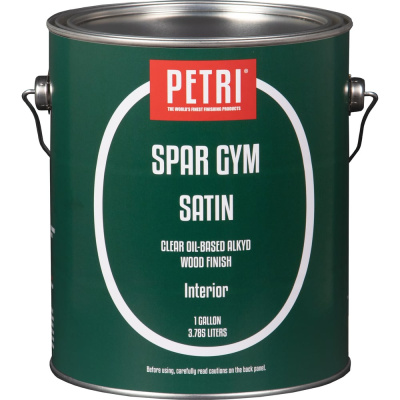 Алкидный лак для спортзалов Petri Spar Gym полуматовый